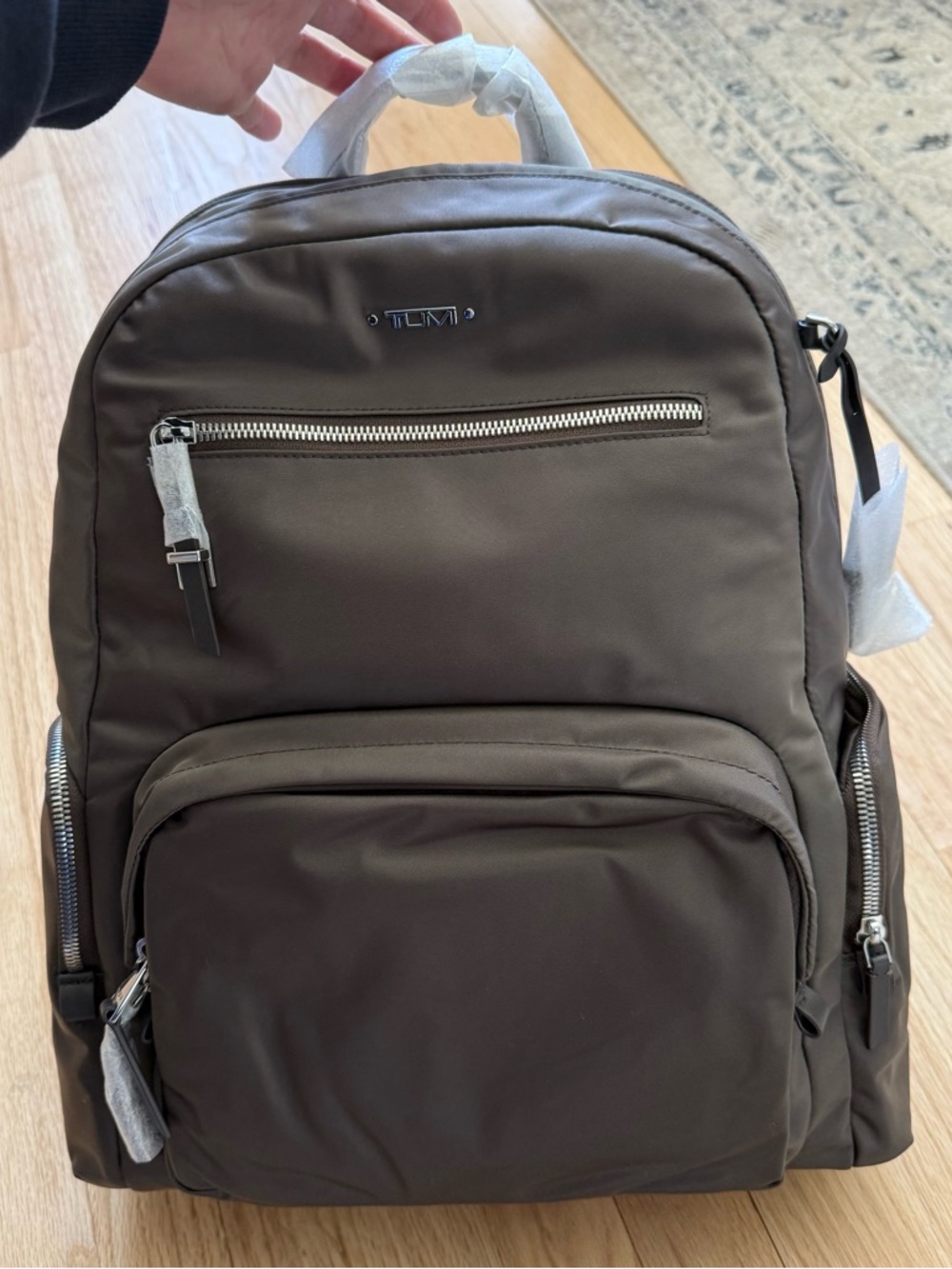 Tumi Carson Backpack in Taupe - new with tags!